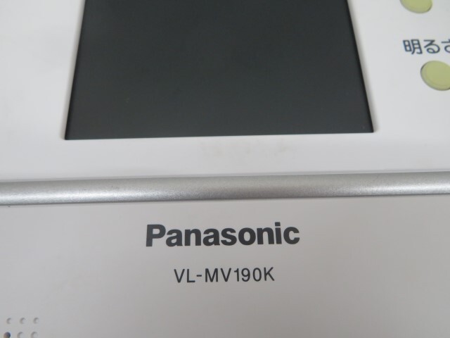 ★Panasonic VL-MV190K カラーテレビドアホン 親機 パナソニック USED 93147★！！_画像5