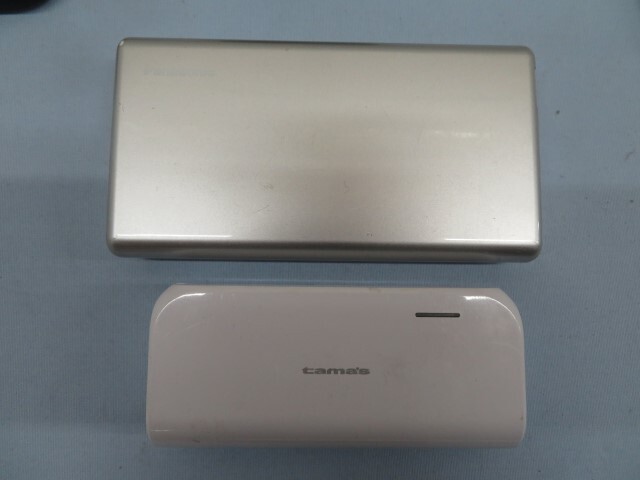 7個セット☆au/HUAF/Panasonicなど slim1000/T8/QE-AL202/LA23など モバイルバッテリー 動作品 92973☆！！_画像5