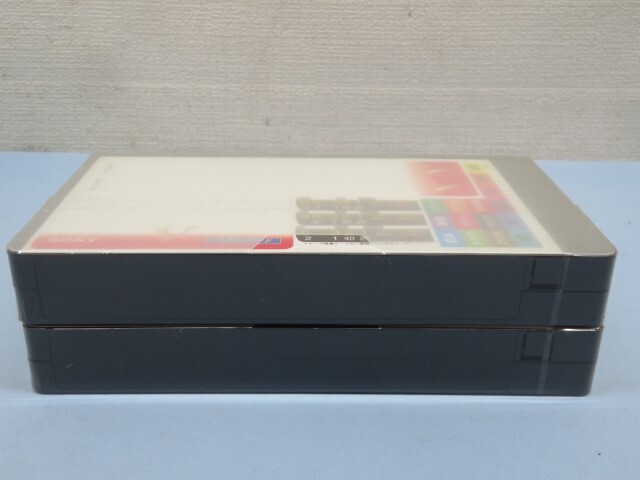 未開封/2本セット★SONY V VHSテープ 120分 ビデオカセットテープ ソニー 93412★！！の画像5