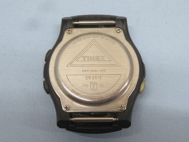 ★TIMEX TRIATHLON 腕時計 クォーツ デジタル タイメックス トライアスロン 電池交換済み 93692★！！の画像6