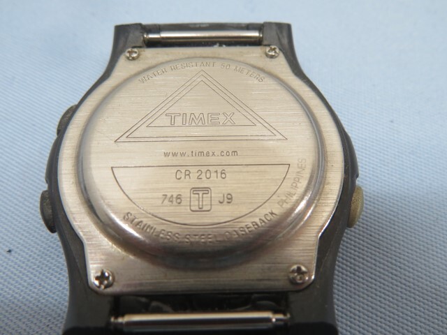 ★TIMEX TRIATHLON 腕時計 クォーツ デジタル タイメックス トライアスロン 電池交換済み 93692★！！の画像5