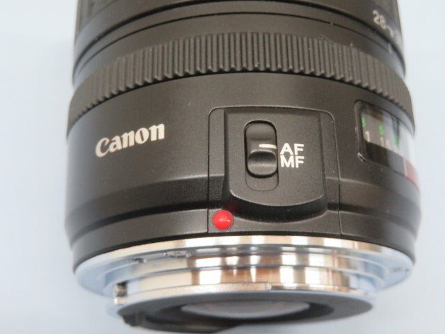 ★Canon EF 28-105mm 1:3.5-4.5 カメラレンズ オートフォーカス キャノン 58㎜ UV 1x フィルター/キャップ付き USED 93690★！！の画像6