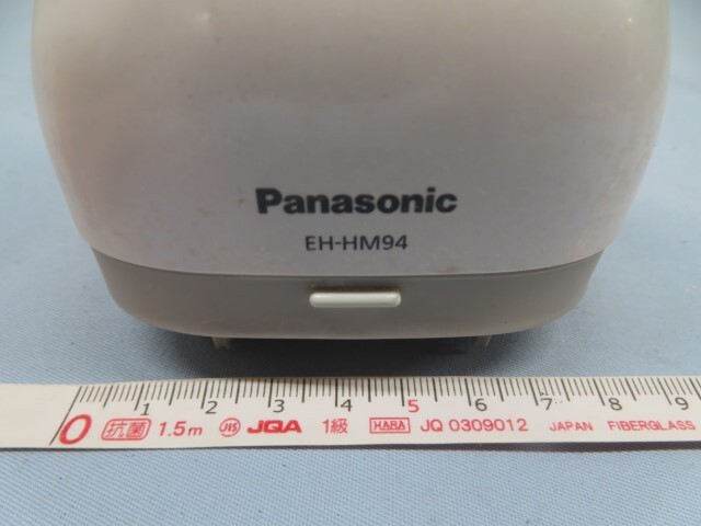 ★Panasonic EH-HM94 頭皮エステ 皮脂洗浄タイプ パナソニック カバー/アダプター付き 動作品 93697★！！の画像6