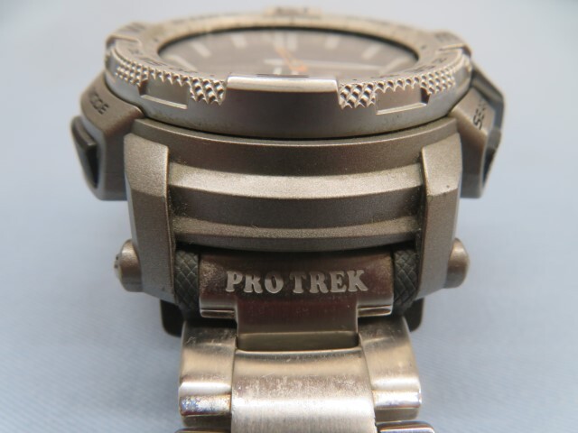 ■CASIO PRG-280D 腕時計 PRO TREK カシオ プロトレック クォーツ アナデジ USED 93721■！！の画像5