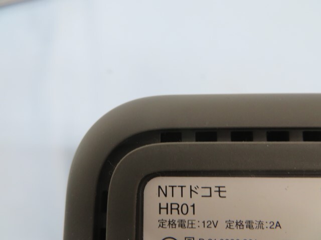 ☆NTTドコモ home 5G HR01 ルーター アダプター付き USED 93740☆！！の画像7