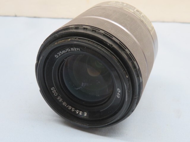 ◇SONY SEL 1855 デジタルカメラ用レンズ ズームレンズ E 18-55mm F3.5-5.6 ソニー USED 93790◇！！の画像1