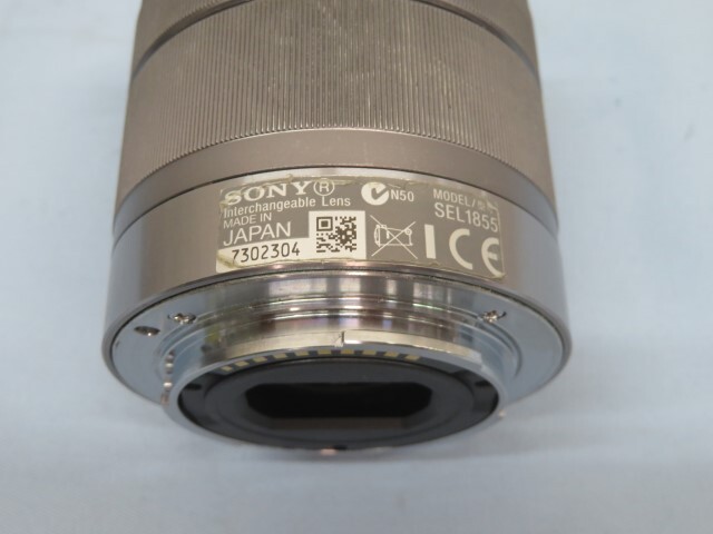 ◇SONY SEL 1855 デジタルカメラ用レンズ ズームレンズ E 18-55mm F3.5-5.6 ソニー USED 93790◇！！の画像6