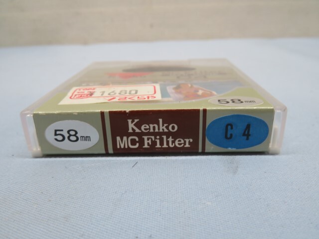 ●●kenko C4 フィルター ケンコー MC 58mm カメラ用品 MULTI COATED USED 93796●●！！の画像6
