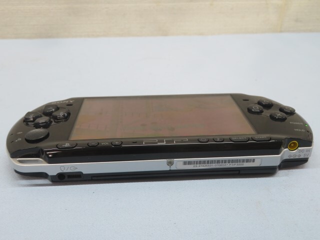 ●●SONY PSP-3000 PSP ピアノブラック ソニー プレイステーション・ポータブル バッテリー/ソフト付き 動作品 93829●●！！