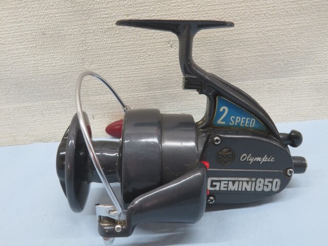 ●●Olympic GEMINI850 スピニングリール オリムピック ジェミニ 釣り具 フィッシング ジャンク USED 93831●●！！の画像2