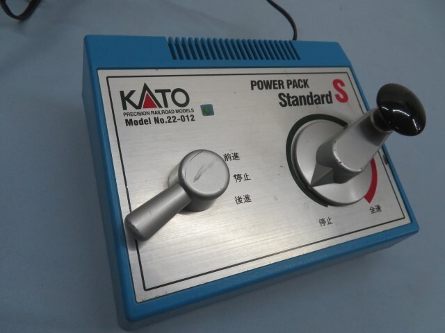 **KATO NO22-012 N gauge power pack Kato mileage control power supply supply railroad model row car adaptor attaching adaptor non original USED 93833**!!