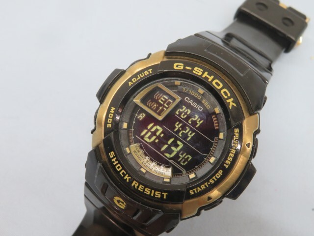 ★CASIO G-7700G 腕時計 G-SHOCK ブラック クォーツ デジタル カシオ Gショック ライトOK 電池交換済み 93928★！！の画像1
