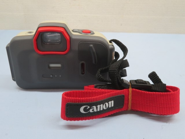 #CANON AUTOBOY D5 film camera Canon auto Boy PANORAMA water land both for waterproof with strap .USED 93973#!!