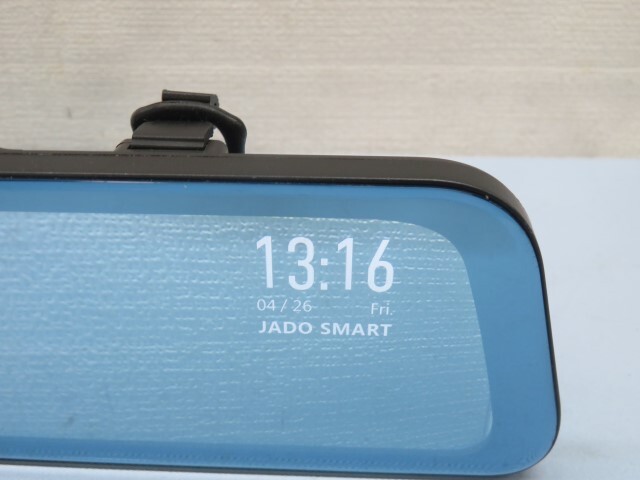 ★JADO 840 ドライブレコーダー ミラー型 カー用品 カメラ/車載ケーブル/USBケーブル付き USED 94033★！！_画像3