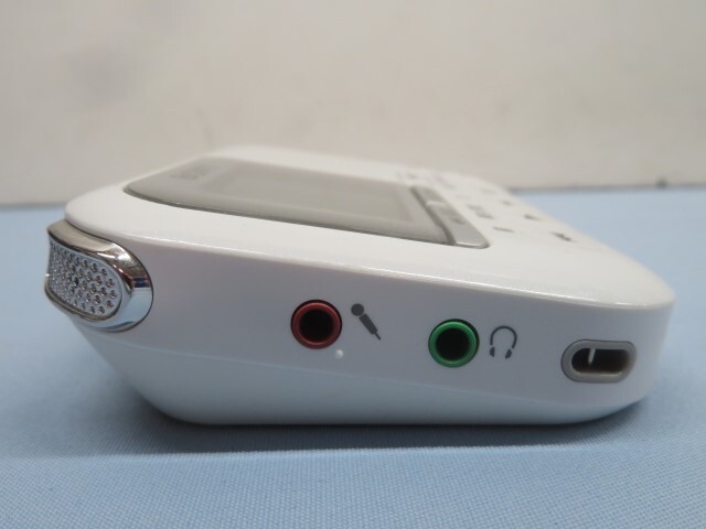 SD карта 8GB имеется #SONY ICD-LX31 IC магнитофон белый Sony с батарейкой рабочий товар 94143#!!