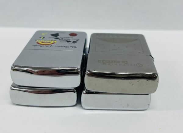 D239-D2-58 ▲■ ZIPPO ジッポー MILLENNIUM EDITIONなど オイルライター 喫煙具 喫煙グッズ まとめ売り 4点セットの画像4