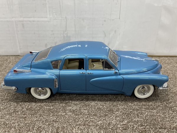 F212-G14-107 KYOSHO 京商 1:18スケール Tucker タッカー Torpedo 1948 BLUE ブルー ミニカー 箱付き