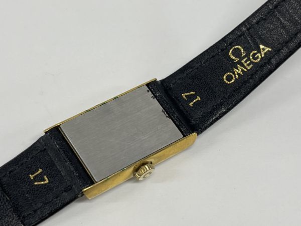 E233-C8-527 ◎ OMEGA オメガ Ω DE VILLE デビル レディーズ 手巻き 腕時計 稼働の画像6