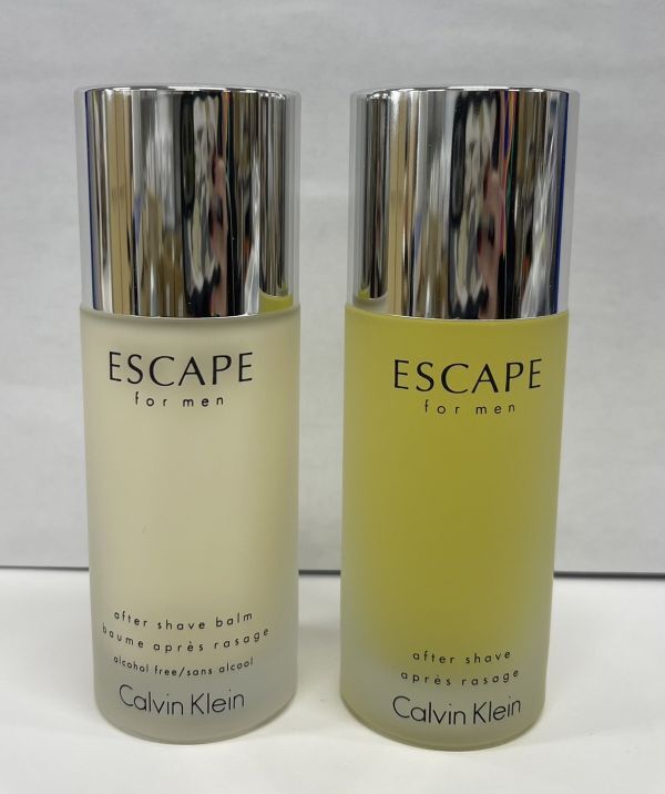 C259-00000 calvin Klein カルバンクライン ESCAPE 100nl アフターシェーブ 2点セットの画像2