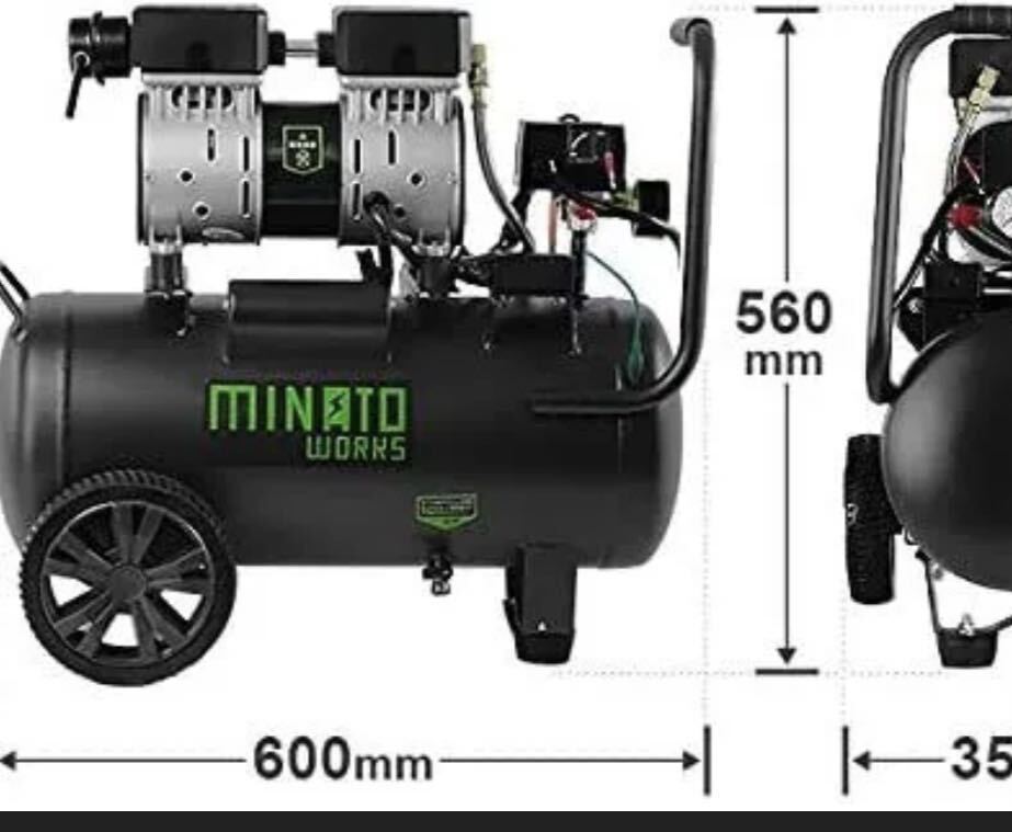 MIMATO works コンプレッサー　30l 新品未使用品　compressor_画像3