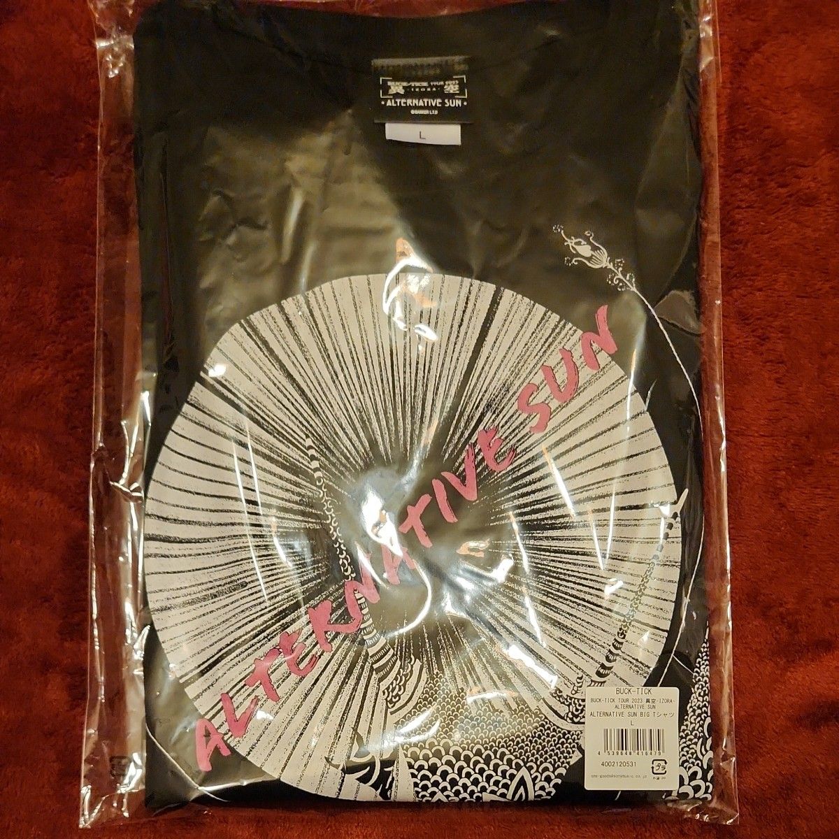 新品】BUCK-TICK TOUR 2023 異空-IZORA- ALTERNATIVE SUN BIG T 新品】BUCK-TICK TOUR 2023 異空-IZORA- ALTERNATIVE SUN BIG T