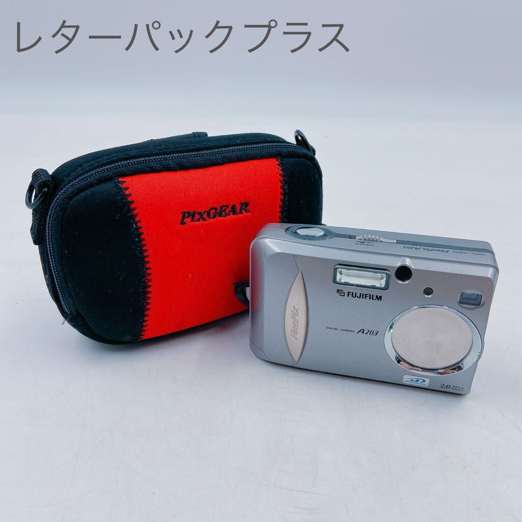 4Ｅ018 FUJIFILM 富士フイルム FinePix カメラ A203 デジタルカメラ デジカメ 通電確認済_画像1