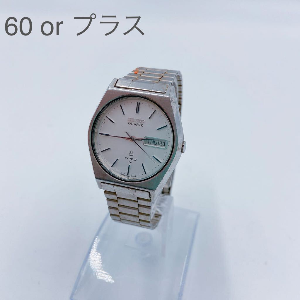 4A039 SEIKO セイコー 腕時計 TYPE-Ⅱ クォーツ メンズ 7123-7080 サイズ写真参照_画像1