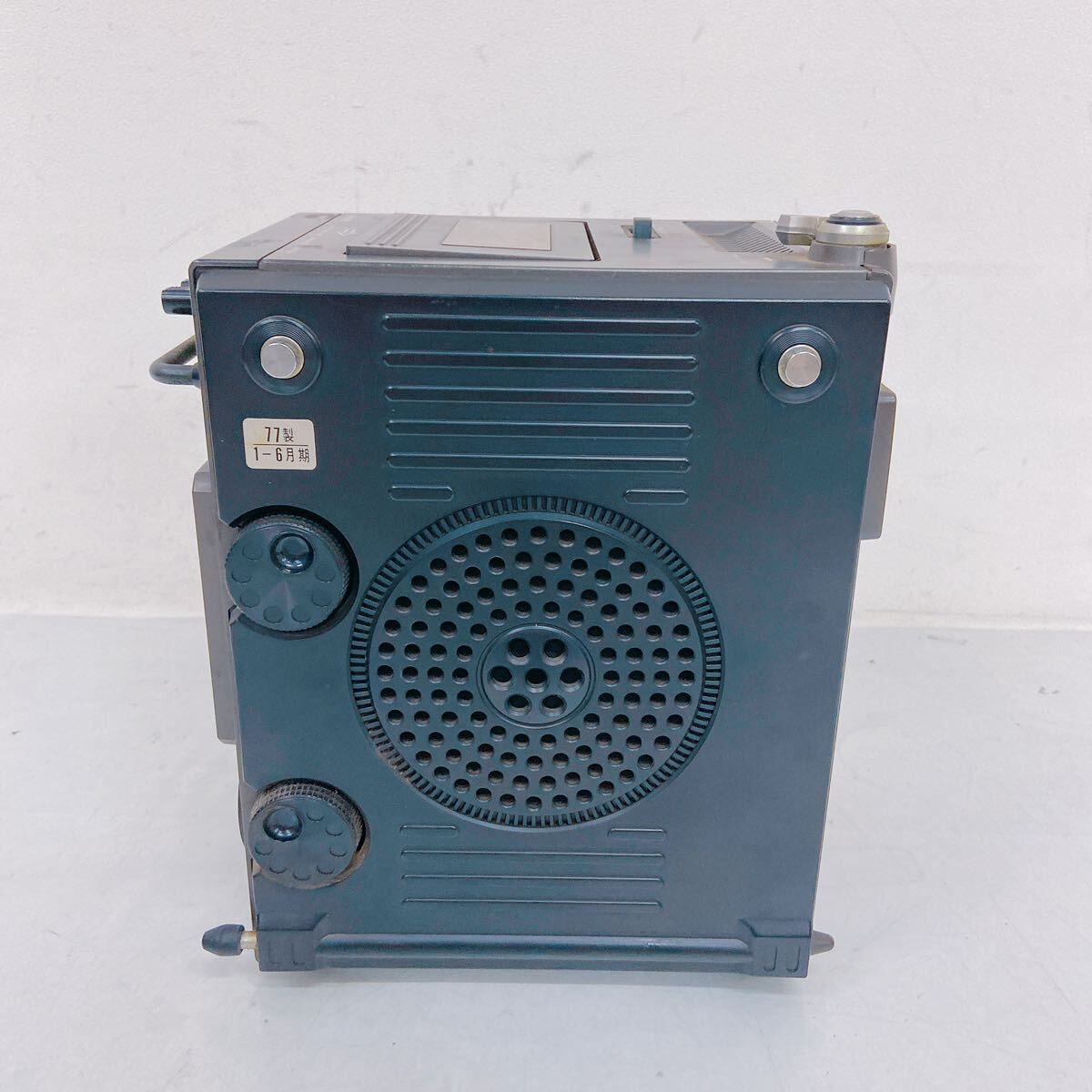 3B039 SONY ソニー ラジオ カセット コーダー JACKAL 300 FX-300 77年製 レトロ 当時物 の画像3