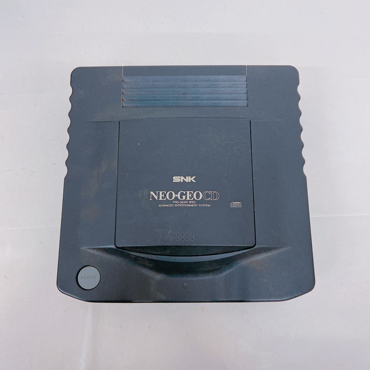 4Ｅ005 SNK エスエヌケイ NEO GEO CD ネオジオ CD-TO1 本体 ゲーム機 元箱付の画像3