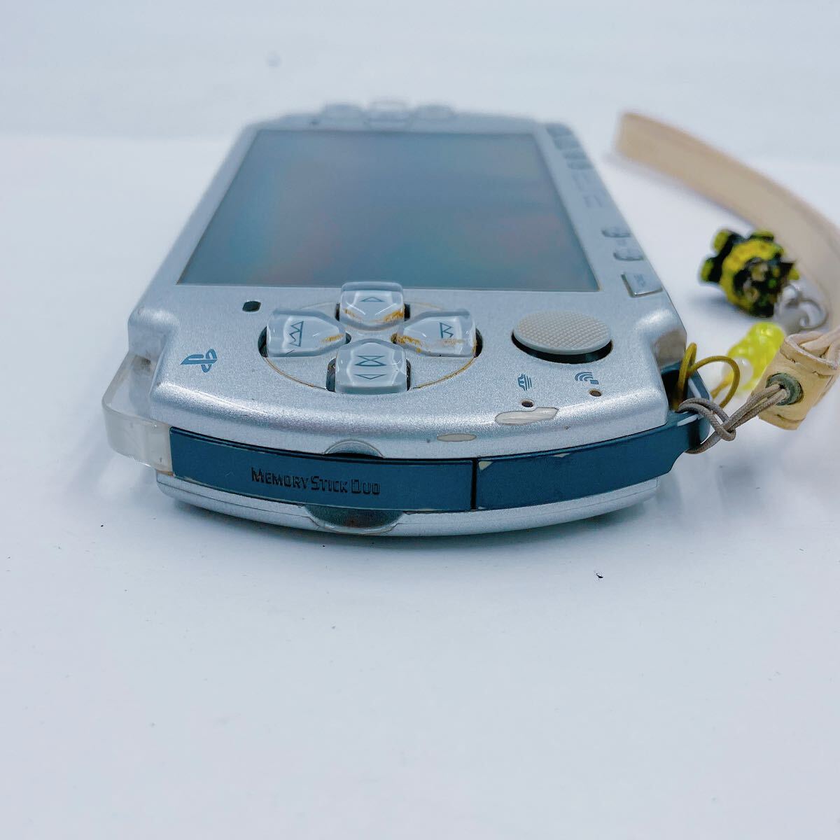 4B011 SONY ソニー PSP シルバー系 PlayStation ポータブル ゲーム_画像7