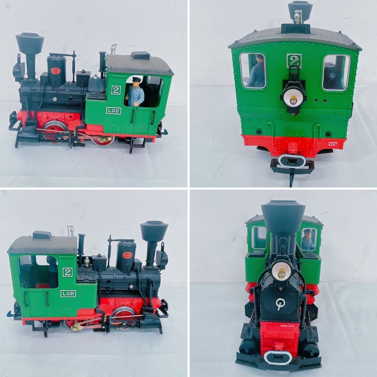 4A086 LGB レーマン LEHMANN-GROSS-BAHN 鉄道模型 PASSENGER TRAIN SET 23301 US Gゲージ 元箱付 動作未確認 現状品