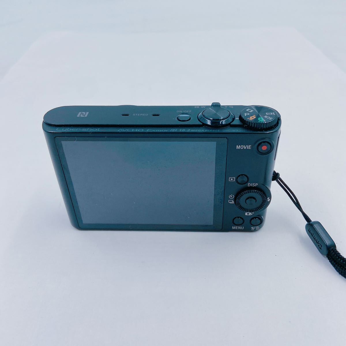 4A132 SONY ソニー デジタルカメラ DSC-WX350 デジカメ カメラ コンパクト ブラック 充電器付 の画像4
