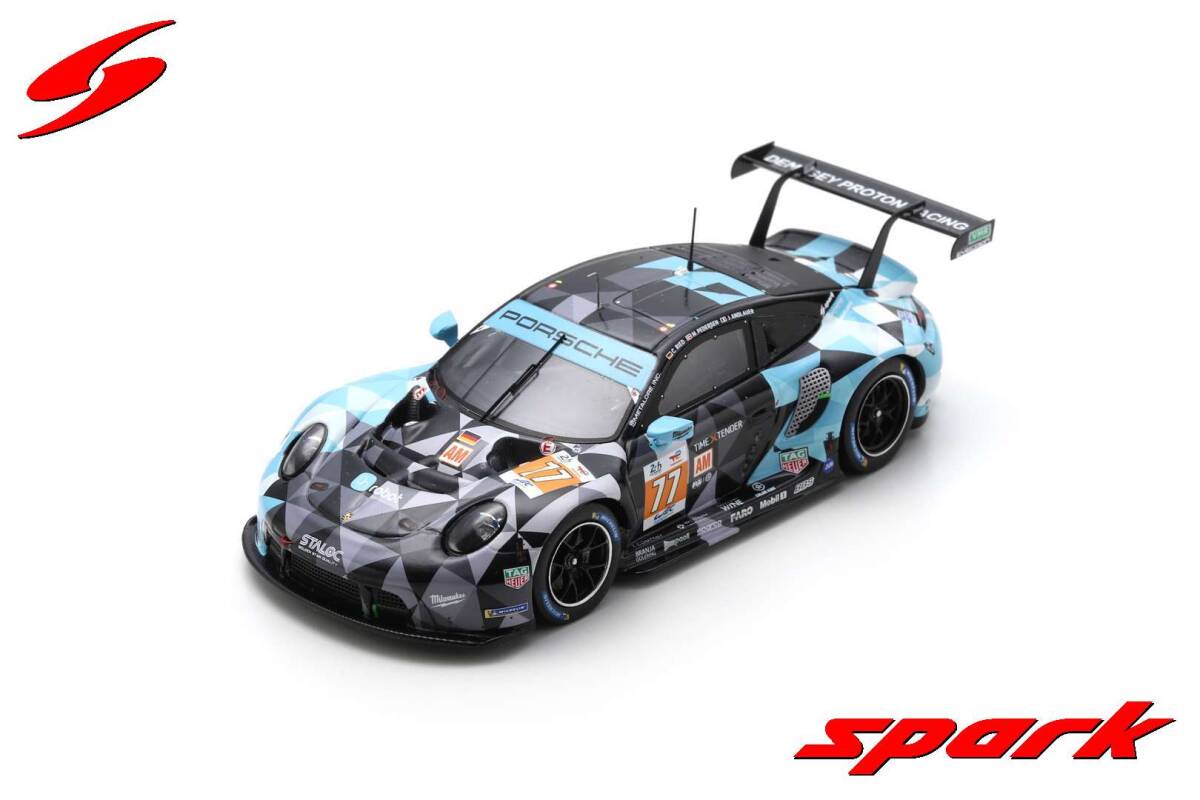 □スパークモデル 1/43 2023 ポルシェ911 RSR-19 #77 ルマン24h □スパークモデル 1/43 2023 ポルシェ911 RSR-19 #77 ルマン24h
