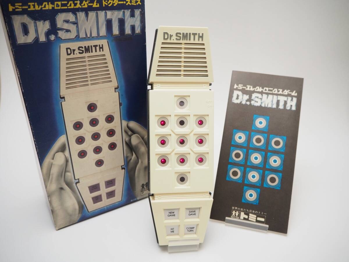 新品 デッドストック トミー ドクタースミス TOMY Dr. SMITH LSIゲーム LED スペースエイジ ミッドセンチュリー 昭和レトロ 当時物の画像1