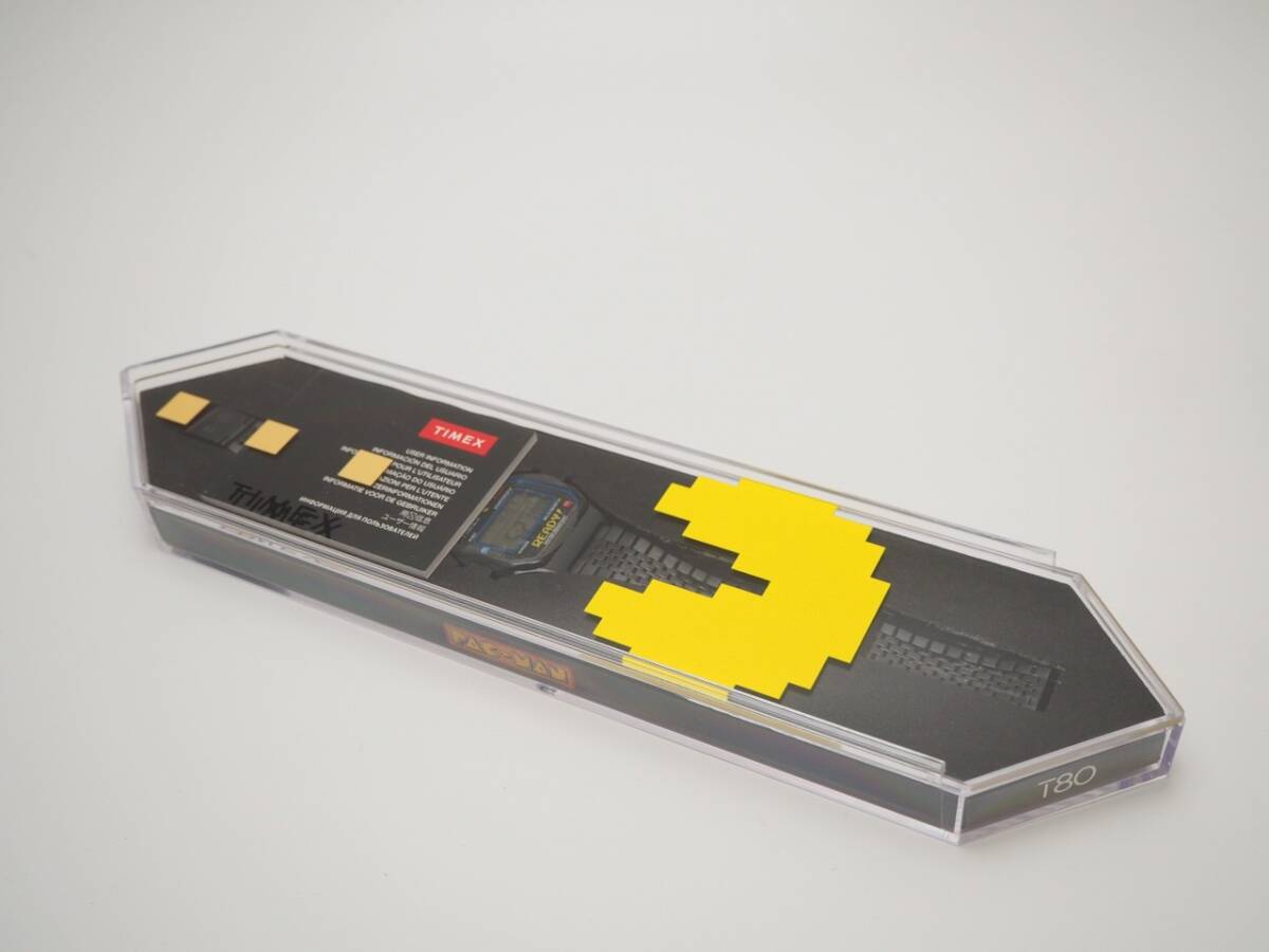 新品未開封 タイメックス パックマン ナムコ T80 デジタル時計 TIMEX PACMAN NAMCO オープニングメロディが流れる ゲーム レゲー レトロの画像4