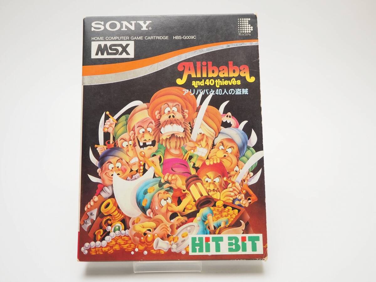 MSX есть baba.40 человек. ..Alibaba and 40 thieves коробка . инструкция только игра картридж. не прилагается Sony SONY HIT BIT хит bit 