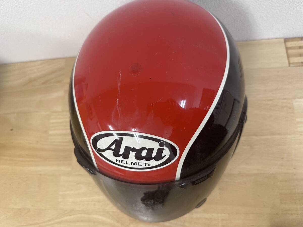 当時物 アライ ヘルメット Arai ランディ マモラ SFL スーパーファイバー・ラミネート SNELL85の画像5