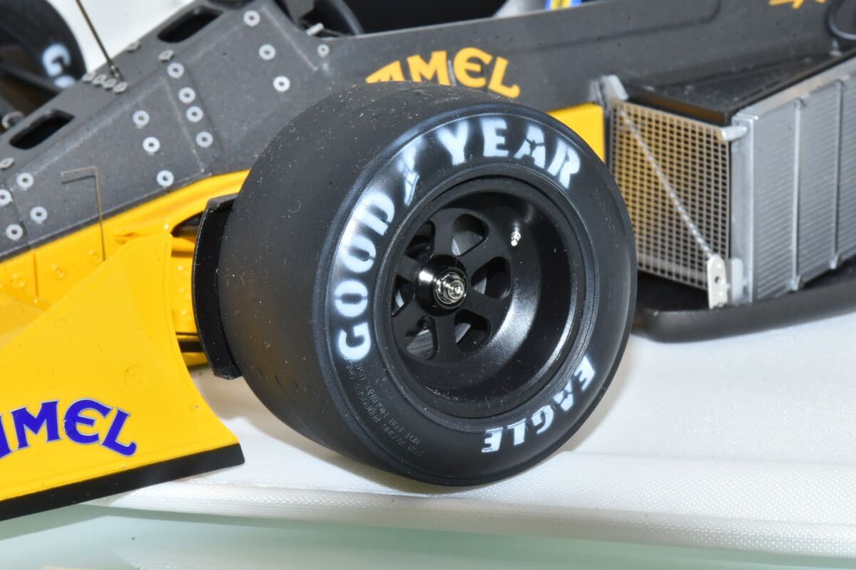 ★【プロモデラー製作】BEEMAX 1/12 ロータス99T 1987 モナコGPウィナー LOTUS 99T '87 MONACO GP Winner ディテールアップパーツ組込★の画像8