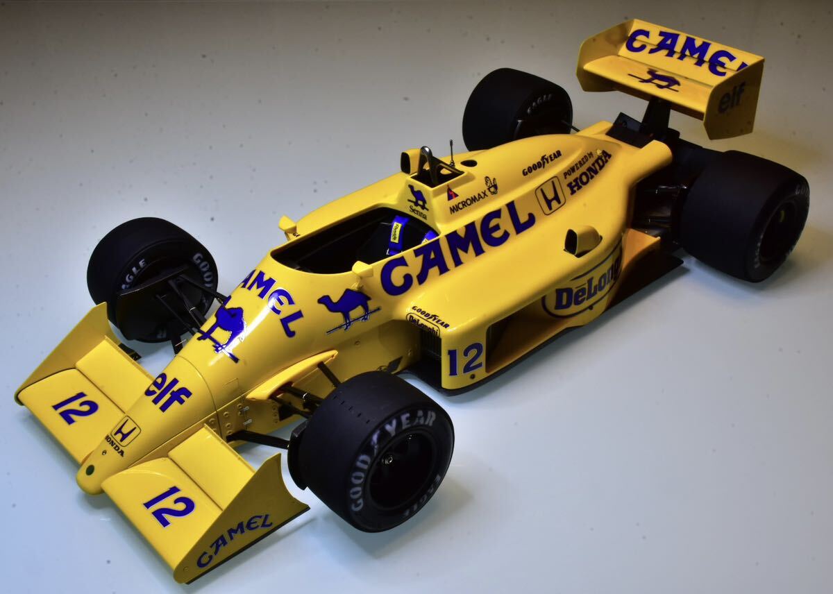 ★【プロモデラー製作】BEEMAX 1/12 ロータス99T 1987 モナコGPウィナー LOTUS 99T '87 MONACO GP Winner ディテールアップパーツ組込★の画像1