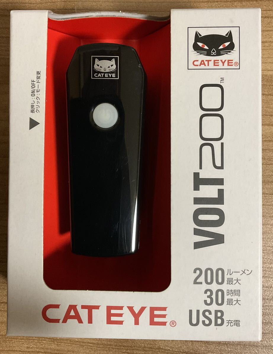CATEYE VOLT 200 HL−EL151RC 未使用品USB充電式 _画像1