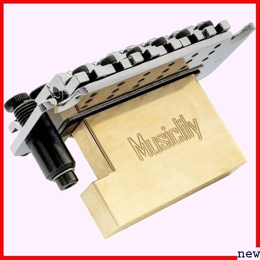 Musiclily Block L-Shaped Brass Fat ター用 Ultraブラス製トレモロブロック 157