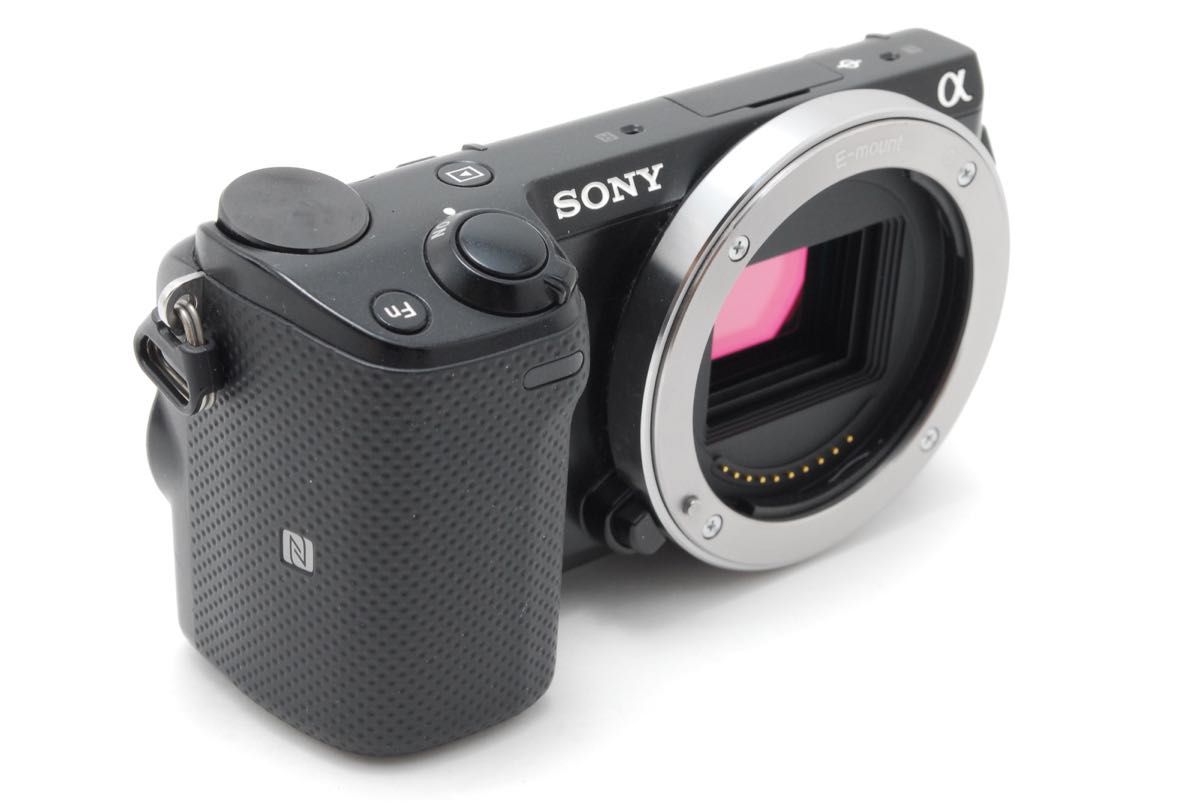 良品 SONY ソニー NEX-5T レンズセット SD(32GB)カード、おまけ付 1ヶ月保証  ミラーレス一眼