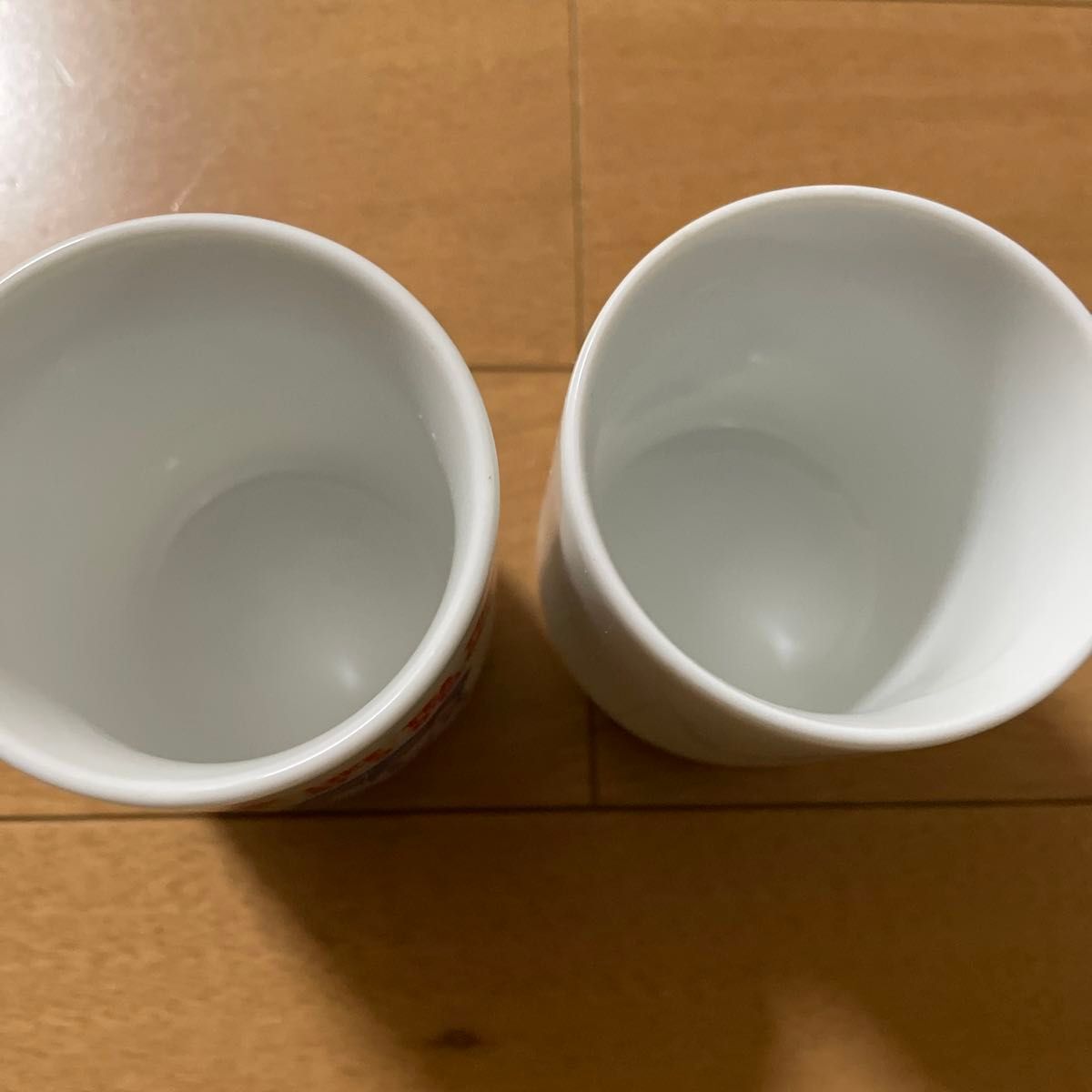 ミスタードーナツ　ミスド　湯呑み　コップ　陶器　2個セット　当時物　ミスタードーナッツ　昭和レトロ　オサムグッズ　ペアグラス