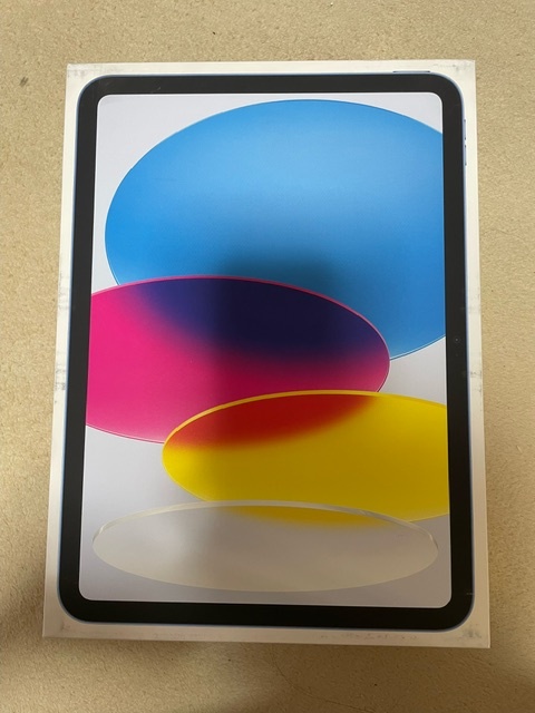 新品未開封 Apple iPad 第10世代 64GB Wi-Fiモデル 10.9インチ MPQ13J/A ブルー 4549995361520 アップル 国内正規品 未使用品の画像1