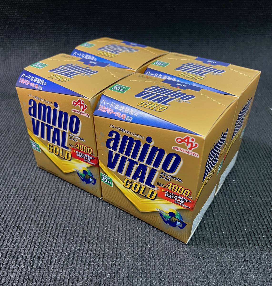 AJINOMOTO アミノバイタル GOLD【アミノバイタルゴールド】30本入箱 4箱セットの画像1