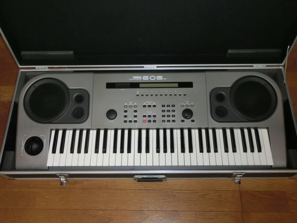 YAMAHA EOS B500 MUSIC SYNTHESIZER★ヤマハ シンセサイザー★バッテリー交換済み 音出し良好の画像1