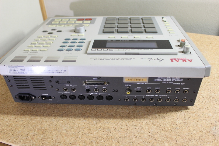 現状品■AKAI MPC3000 サンプラーの画像5