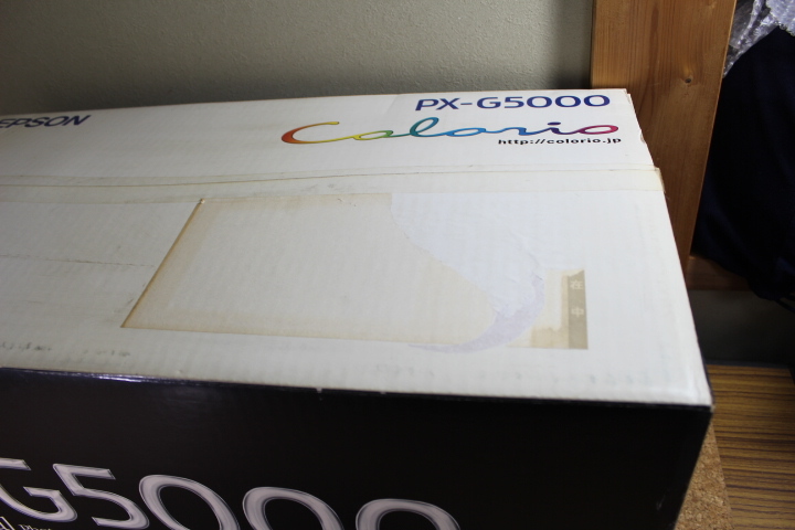未使用品・箱痛み■EPSON PX-G5000 インクジェットプリンターの画像5