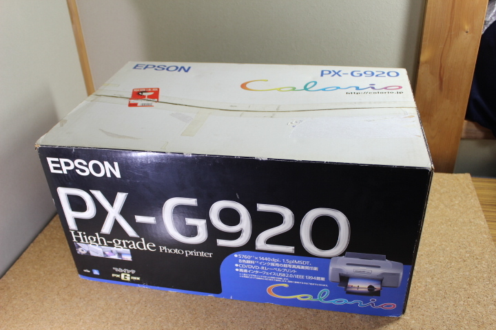 未使用品・箱痛み■EPSON　PX-G920　プリンター_画像1