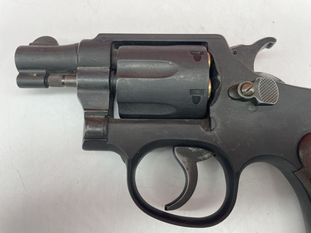 * SMITH & WESSON 38 S & W SPC CTG TRADE MARK REG US PAT OFF model gun Marushin Smith Wesson revolver 